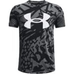 Under Armour Big Logo Printed Ss Παιδικό Κοντομάνικο Αγόρι 1370290-001