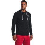 Under Armour Rival Terry LC Full-Zip Hoodie Ανδρική Ζακέτα Κουκούλα 1370409-001 - Image 5