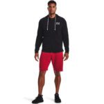 Under Armour Rival Terry LC Full-Zip Hoodie Ανδρική Ζακέτα Κουκούλα 1370409-001