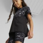 Puma High Waist AOP Short Παιδικό Ποδηλατικό Κολάν Κορίτσι 674365-01 - Image 4