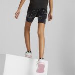 Puma High Waist AOP Short Παιδικό Ποδηλατικό Κολάν Κορίτσι 674365-01 - Image 3