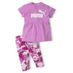 Puma Minicats Dress Βρεφικό Σετ Κοντομάνικο Κορίτσι 847322-15