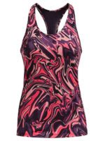 Under Armour Γυναικεία Αθλητική Αμάνικη Μπλούζα Racer Print 1365108-541 - Image 3