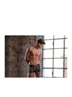 Fila Ανδρικό Μποξεράκι Μαύρο με Σχέδια - Image 2