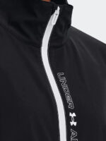 Under Armour Woven Fz Oversized Jacket Γυναικείο Αθλητικό Μπουφάν Αντιανεμικό 1369890-001 - Image 4