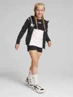 Puma Ess Logo Full Zip Hoodie Παιδική Ζακέτα Φούτερ με Κουκούλα 672113-01 - Image 3