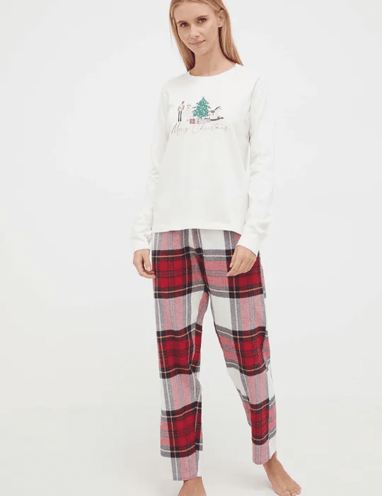 Fila Χειμερινό Γυναικείο Σετ Πιτζάμας FPW4158-303