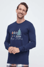 Fila Χειμερινή Ανδρική Πιτζάμα Βαμβακερή FPW1169-321 - Image 2