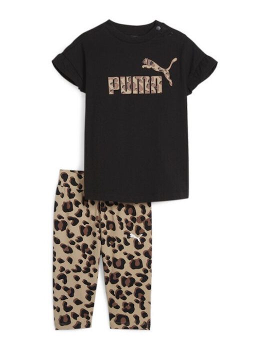 Puma Minicats Animal Set Βρεφικό Σετ Φόρμας Κορίτσι 680327-01