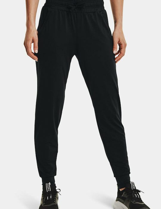 Under Armour New Fabric Armour Παντελόνι Γυναικείας Φόρμας με Λάστιχο 1369385-001