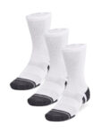 Under Armour Performance Tech 3pk Crew Unisex Κάλτσες Ψηλές  1379512-100