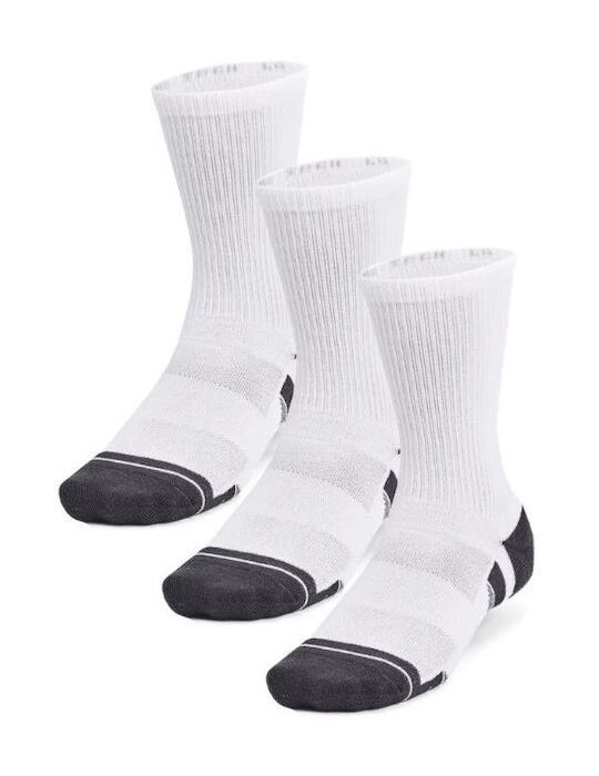 Under Armour Performance Tech 3pk Crew Unisex Κάλτσες Ψηλές  1379512-100