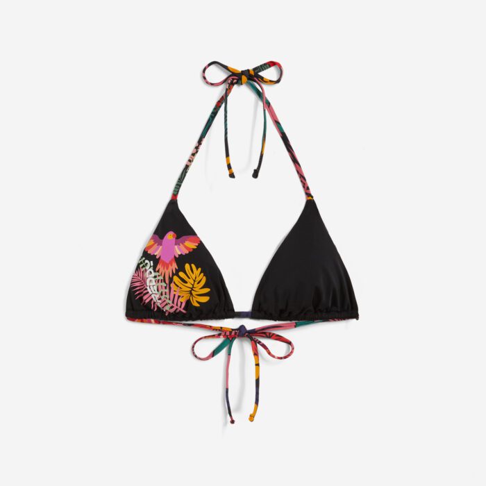 Freddy Triangle Bra Tropical Γυναικείο Μαγιό FRY1WTP12-BLACK