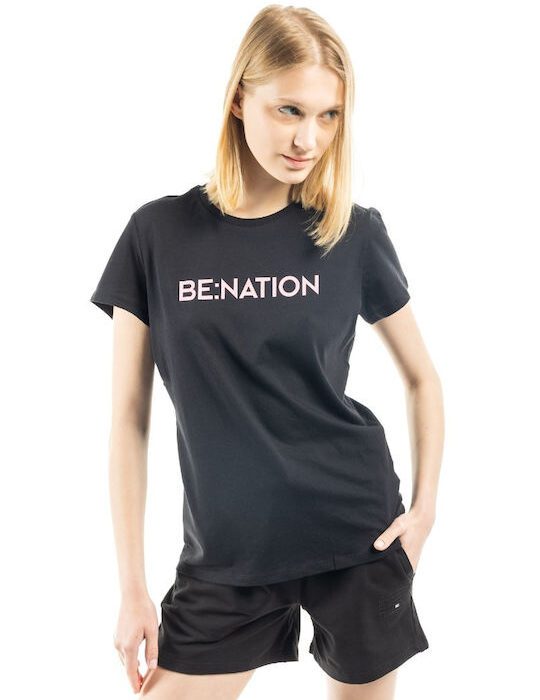 Be:Nation Essential Crew Neck Γυναικεία Κοντομάνικη Μπλούζα 05112301-01