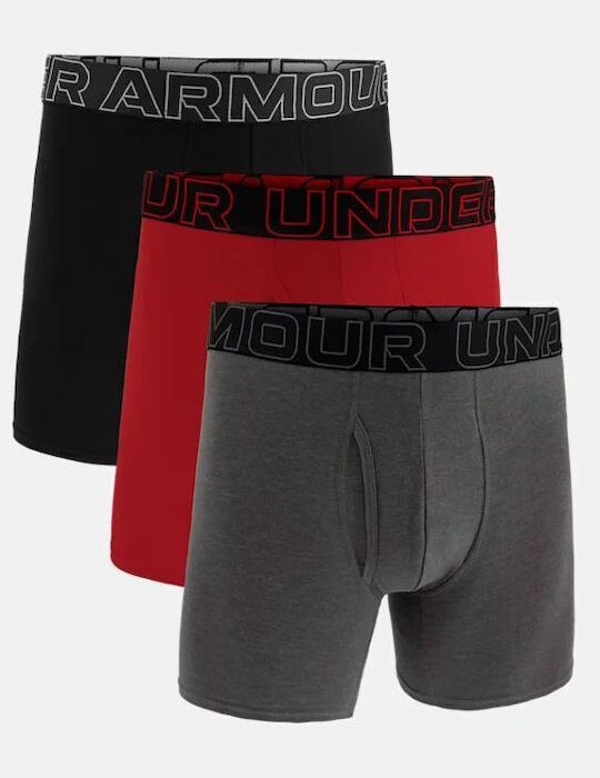 Under Armour Perf Cotton 6in Boxer Ανδρικό Εσώρουχο Μπόξερ 1383889-025