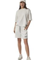 Body Action Tech FLeece Lifestyle Shorts Γυναικείο Σόρτς 031427-05A - Image 3