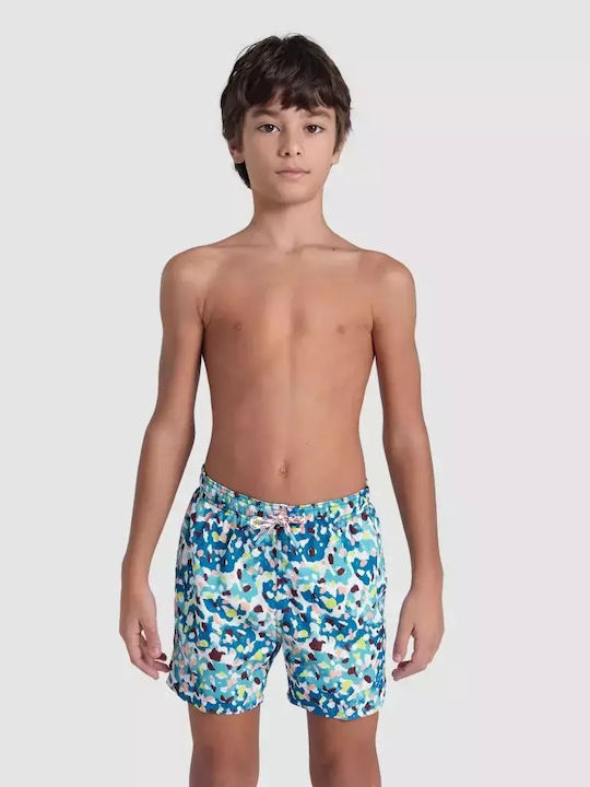 fixedratio_20240523185326_arena_paidiko_magio_vermouda_sorts_007186_811_polychromo Arena Boy's Beach Boxer Allover Παιδικό Μαγιό Αγόρι 007186-811 - Image 1