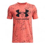 Under Armour Sportstyle Logo Aop Ss Παιδικό Κοντομάνικο Αγόρι 1376733-811