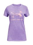 Under Armour Graphic Twist Big Logo Ss Παιδικό Κοντομάνικο Κορίτσι 1363383-576