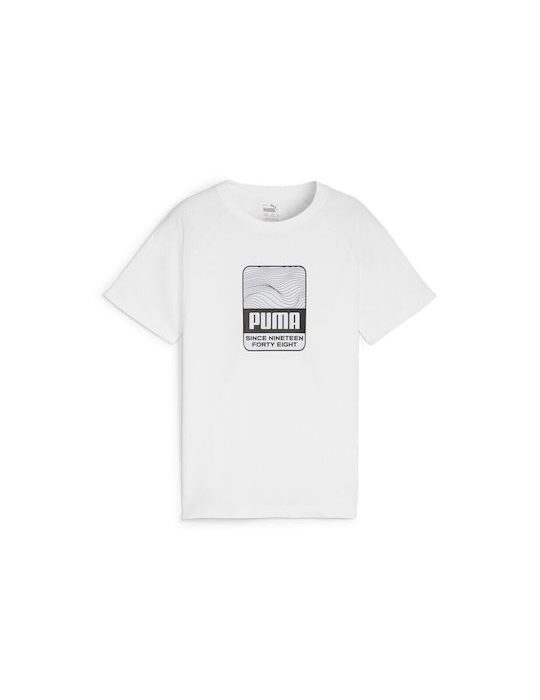 Puma Active Sports Graphic Tee Παιδικό T-shirt Αγόρι 679206-02