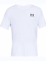 Under Armour Sportstyle Left Chest Ανδρικό Κοντομάνικο 1326799-100 - Image 5