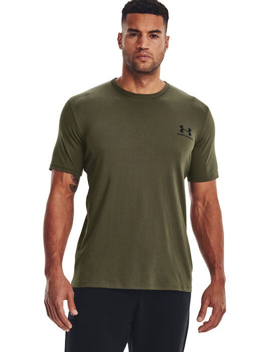 Under Armour Sportstyle Left Chest Ανδρικό Κοντομάνικο 1326799-390