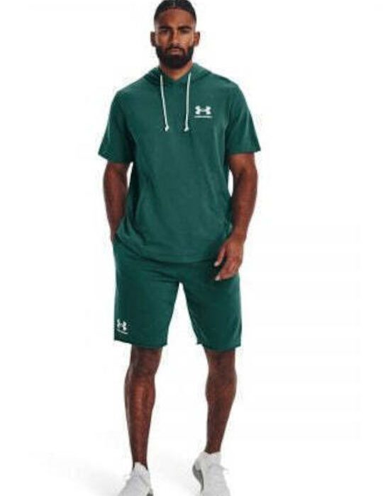 Under Armour Rival Terry Short Ανδρική Βερμούδα 1361631-722