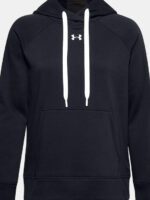 Under Armour Rival Fleece Hb Hoodie Γυναικείο Φούτερ Με Κουκούλα 1356317-001 - Image 4
