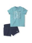 Puma Minicats Alpha Short Set Βρεφικό Σετ Αγόρι 847321-61