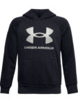 Under Armour Garcons Chicos Fleece Παιδικό Φούτερ με Κουκούλα 1357585-001