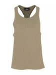 Fila Quill Loose Fit Tank Vetiver Γυναικείο Αμάνικο T-Shirt SS22SPW053-310