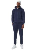 Body Action Fleece Full Zip Hoodie Ανδρική Ζακέτα με Κουκούλα 073215-04-Navy - Image 4