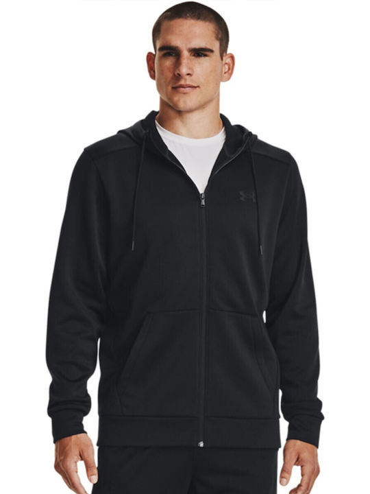 fixedratio_20221027094002_ac631f6a Under Armour Fleece FZ Hoodie Ανδρική Ζακέτα Κουκούλα 1373357-001 - Image 1