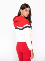 Fila Koko Crop FZ Hoodie Γυναικεία Ζακέτα Crop με Κουκούλα FW22SPW009-455 - Image 2