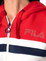 Fila Koko Crop FZ Hoodie Γυναικεία Ζακέτα Crop με Κουκούλα FW22SPW009-455 - Image 4