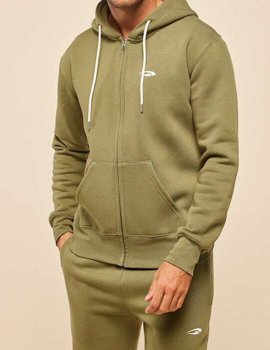 Blue Hunter Zip Hoodie Minima Ανδρική Ζακέτα με Κουκούλα 231110901-07