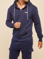 Blue Hunter Zip Hoodie Minima Ανδρική Ζακέτα με Κουκούλα 231110901-08