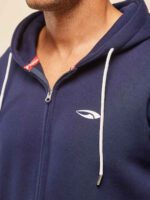 Blue Hunter Zip Hoodie Minima Ανδρική Ζακέτα με Κουκούλα 231110901-08 - Image 4