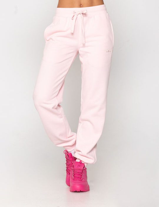 Fila Cuffed Hem Stacy Γυναικείο Παντελόνι Φόρμας με Λάστιχο APJC0027-PINK