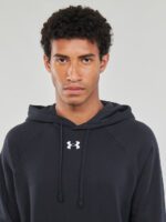 Under Armour Rival Fleece Hoodie Ανδρικό Φούτερ Κουκούλα 1379757-001 - Image 5