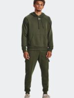 Under Armour Rival Fleece Hoodie Ανδρικό Φούτερ Κουκούλα 1379757-390 - Image 2