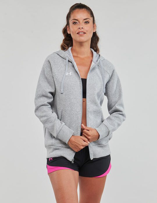 Under Armour Rival Fleece FZ Hoodie Γυναικεία Ζακέτα Φούτερ με Κουκούλα  1379497-012