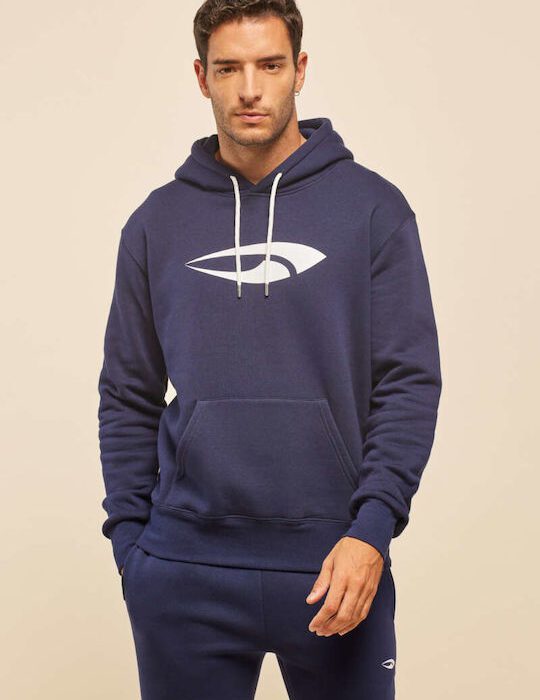 Blue Hunter Hoodie Character Ανδρικό Φούτερ με Κουκούλα 231130801-08