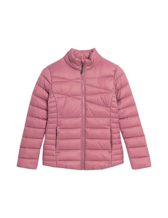 4F Down Jacket Παιδικό Μπουφάν Κορίτσι Λαιμόκοψο 4FJAW23TDJAF219-54S