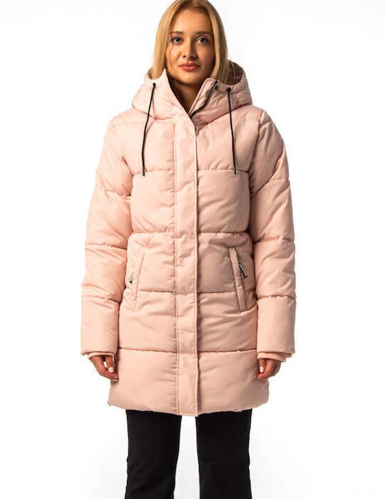 Be Nation Long Padded Jacket Γυναικείο Μπουφάν 08102201-08D