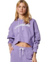 Body Action Oversized Cropped Hoodie Γυναικείο Φούτερ 061329-13C - Image 3