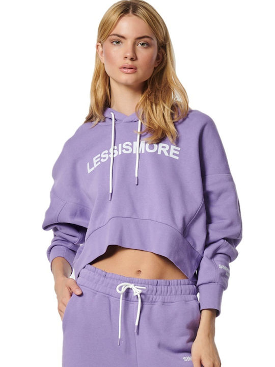 Body Action Oversized Cropped Hoodie Γυναικείο Φούτερ 061329-13C - Image 3