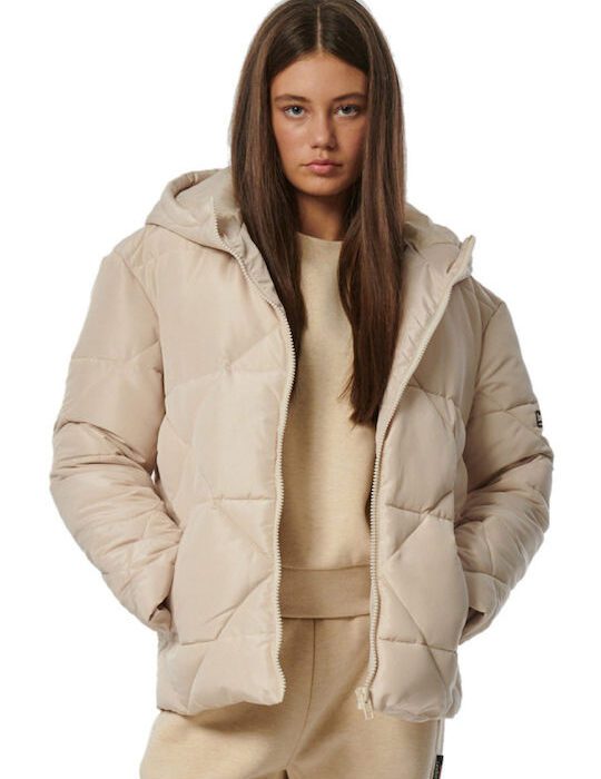 Body Action Quilted Puffer Jacket Γυναικείο Puffer Μπουφάν 071331-05