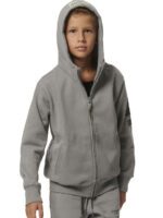Body Action Basic Full Zip Jacket Παιδική Ζακέτα Fleece με Κουκούλα 074302-12 - Image 5