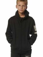 Body Action Basic Full Zip Jacket Παιδική Ζακέτα Fleece με Κουκούλα 074302-08
